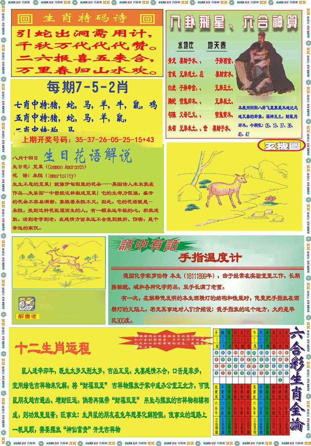 097期九龍马经B(推荐)[图]