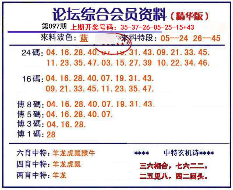 097期综合会员资料[图]